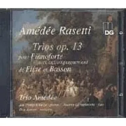 cd les 3 trios opus 13 pour pianoforte avec accompagnement de flûte et bassons opus 13