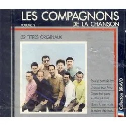 cd les compagnons de la chanson - bravo aux compagnons de la chanson volume 2 (1989)