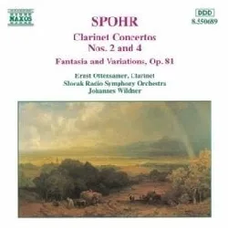 cd louis spohr - clarinet concertos nos. 2 & 4 / fantasia and variations, op. 81 (1994)