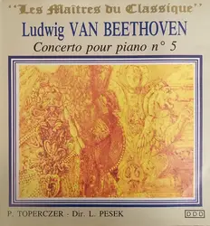 cd ludwig van beethoven / p. toperczer, slovak philharmonic orchestra dir. l. pešek - concerto pour piano no. 5