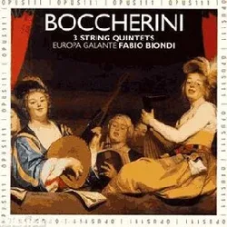 cd luigi boccherini - 3 string quintets (quintet in d major - quintet in g minor & the 'bird sanctuary' quintet) (1993)