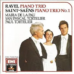 cd maurice ravel - piano trio in a minor / piano trio in f op. 18