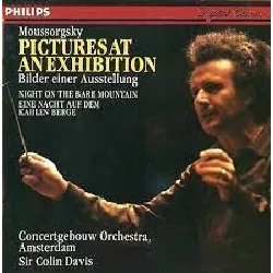 cd modest mussorgsky - pictures at an exhibition / night on the bare mountain