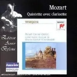 cd mozart - quintette avec clarinette