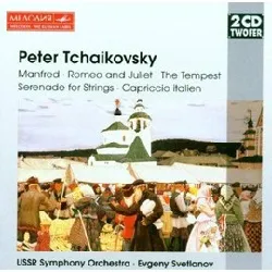 cd pyotr ilyich tchaikovsky - manfred / romeo and juliet / the tempest / serenade for strings / capriccio italien (1997)