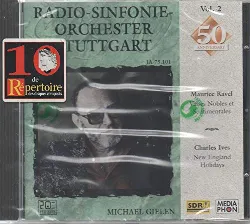 cd radio sinfonie orchester stuttgart vol.2 m. ravel c. ives