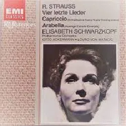 cd richard strauss - vier letzte lieder, capriccio closing scene (1987)