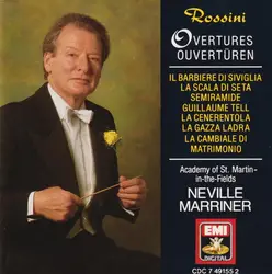 cd rossini, academy of st. martin - in - the - fields, neville marriner - overtures / ouvertüren (1988)