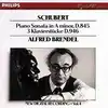 cd schubert, alfred brendel - piano sonata in a minor, d. 845 · 3 klavierstücke d. 946 (1989)