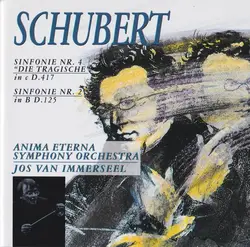 cd schubert, anima eterna symphony orchestra, jos van immerseel - sinfonie nr. 4  (1997)