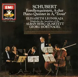 cd schubert – elisabeth leonskaja, mitglieder des alban berg quartett, georg hörtnagel - forellenquintett, a - dur · piano quintet