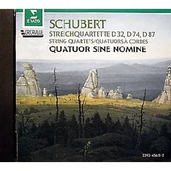 cd schubert - string quartets