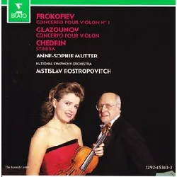 cd sergei prokofiev - concerto for violin (1989)