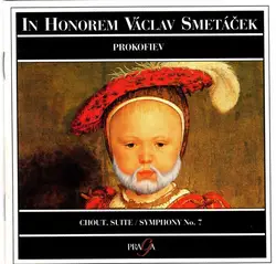 cd sergei prokofiev, the czech philharmonic orchestra - in honorem vaclav smetacek - prokofiev: chout, suite / symphony no. 7 (199