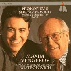 cd sergei prokofiev - violin concertos no.1 (1994)