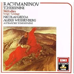 cd sergei vasilyevich rachmaninoff - mélodies (1990)