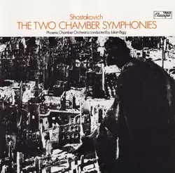 cd shostakovich, phoenix chamber orchestra, julian bigg - the two chamber symphonies (1988)
