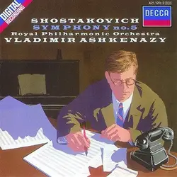 cd shostakovich - royal philharmonic orchestra, vladimir ashkenazy - symphony no.5 (1988)