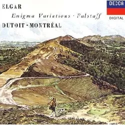 cd sir edward elgar - enigma variations âˆ™ falstaff (1991)