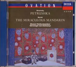 cd stravinsky / bartok, wiener philharmoniker, christoph von dohnányi - petrushka / the miraculous mandarin (1991)