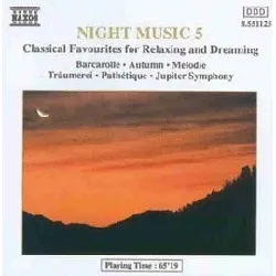 cd various - night music 5 (classical favourites for relaxing and dreaming) (1989)