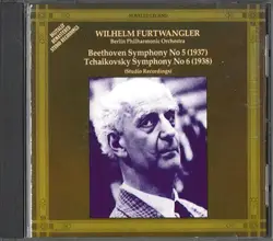 cd wilhelm furtwängler, berlin philharmonic orchestra - beethoven / tchaikovsky - symphony no 5 / symphony no 6 (1989)