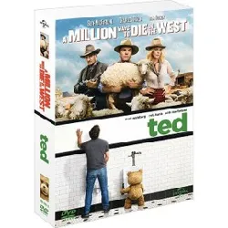 dvd albert à l'ouest + ted - pack