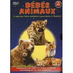 dvd bébés animaux - 3 dvd