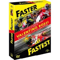 dvd faster + fastest - valentino rossi, il dottore - pack