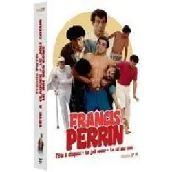 dvd francis perrin - coffret - têtes à claques + le joli coeur + le roi des cons - pack