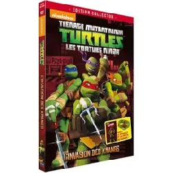 dvd les tortues ninja - vol. 3 : l'invasion des krangs - édition collector limitée