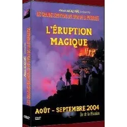 dvd piton de la fournaise - l'éruption magique - aout septembre 2004