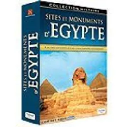 dvd sites et monuments d'egypte - coffret 5 dvd