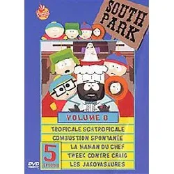 dvd south park - saison 3 (vol.8) tropicale schtropicale / combustion spontanée / la maman du chef / tweek contre craig / les jako