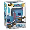 figurine funko! pop - lilo et stitch [disney] n°1044 - stitch avec ukulélé (55615)