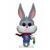 figurine funko! pop - looney tunes dc super bugs - bugs 80th - bugs bunny as superman - fu49163 - 842
