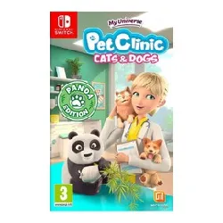jeu nintendo switch my universe : pet clinic cats & dogs : panda edition switch