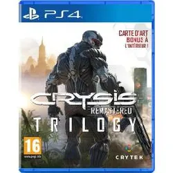 jeu ps4 crysis trilogy remastered ps4