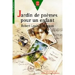 livre a child's garden of verses - jardin de poemes pour un enfant - robert louis stevenson