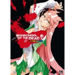 livre high school of the dead - couleur - tome 3