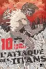 livre l'attaque des titans tome 10 - album - edition colossale