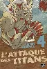 livre l'attaque des titans tome 4 - album - edition colossale