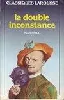 livre la double inconstance - poche
