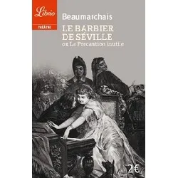 livre le barbier de séville - poche