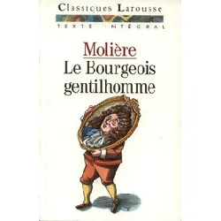 livre le bourgeois gentilhomme