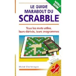 livre le guide marabout du scrabble - poche