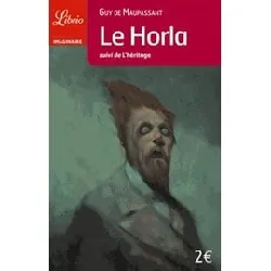 livre le horla - suivi de l'héritage - poche