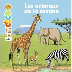livre les animaux de la savane - album