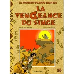 livre les aventures de jimmy tousseul tome 10 - album - la vengeance du singe