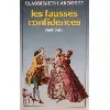 livre les fausses confidences - poche
